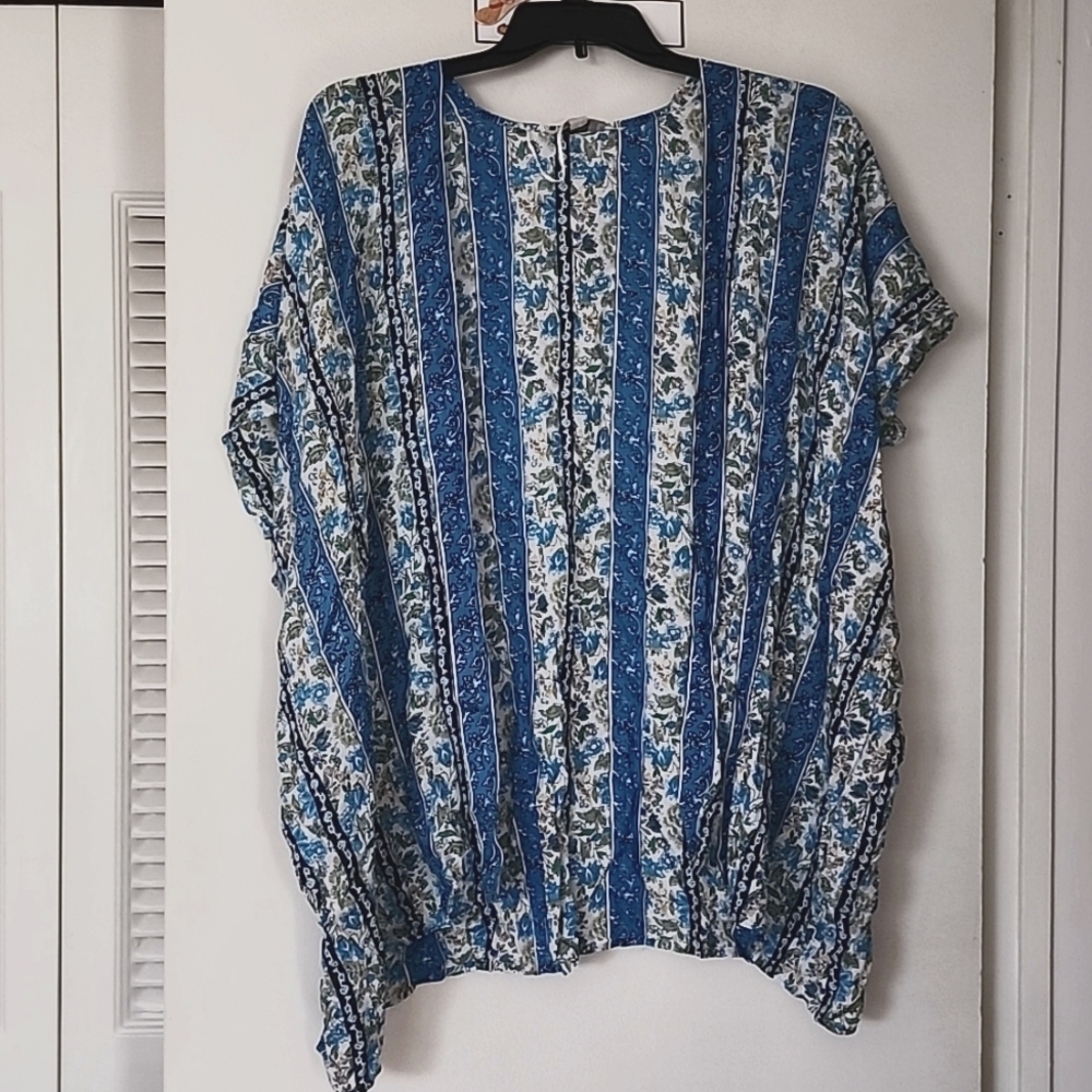 Brand new short sleeve open front kimono